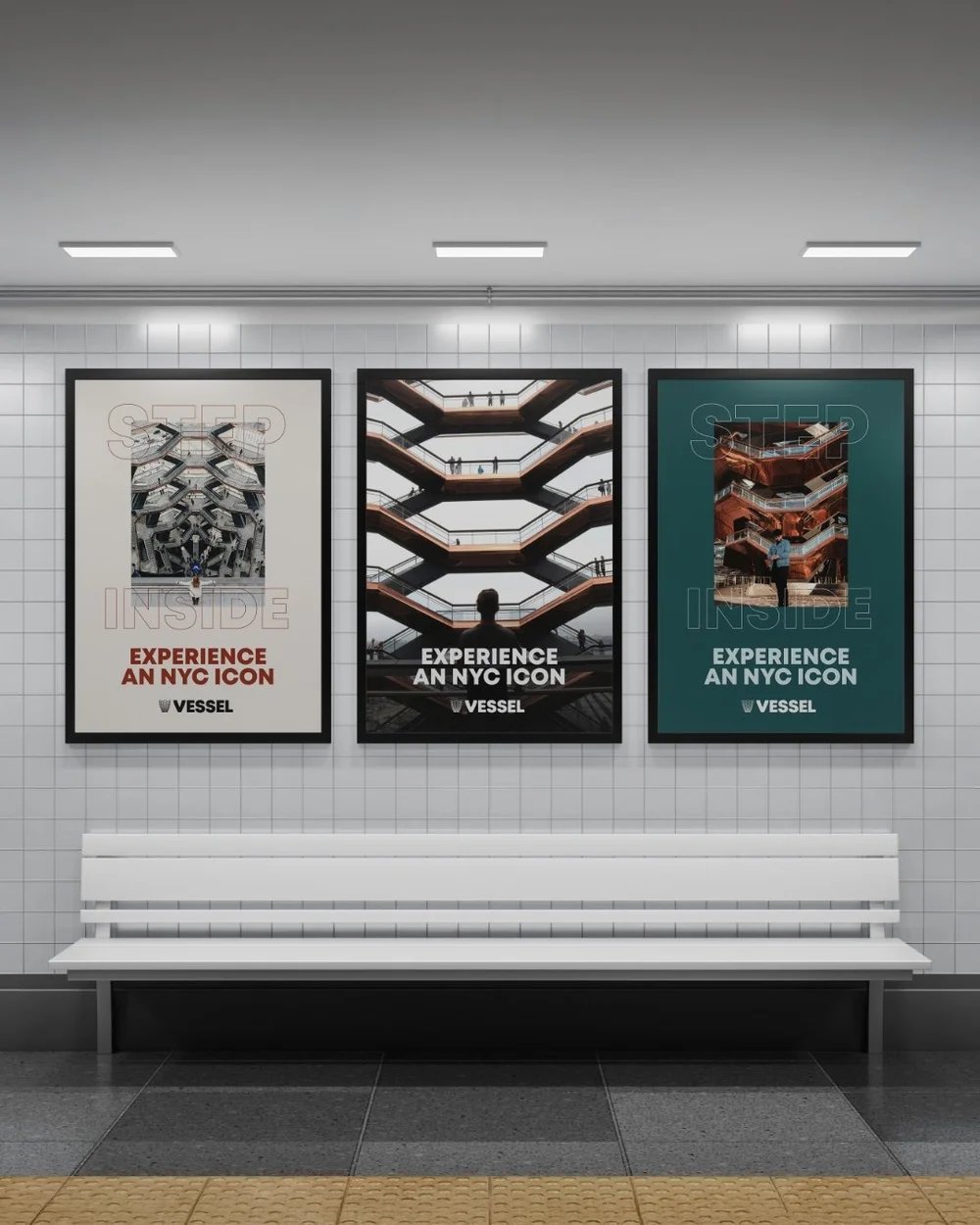 Experience an NYC icon, transit posters